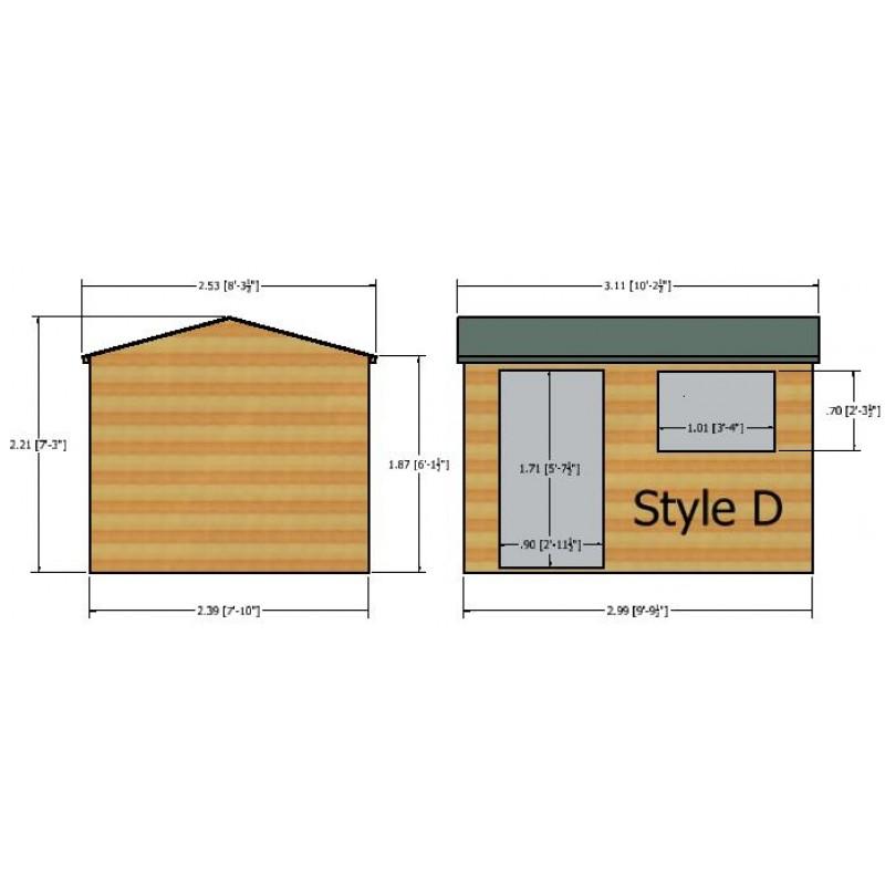 Shire Suffolk garden shed – image 5
