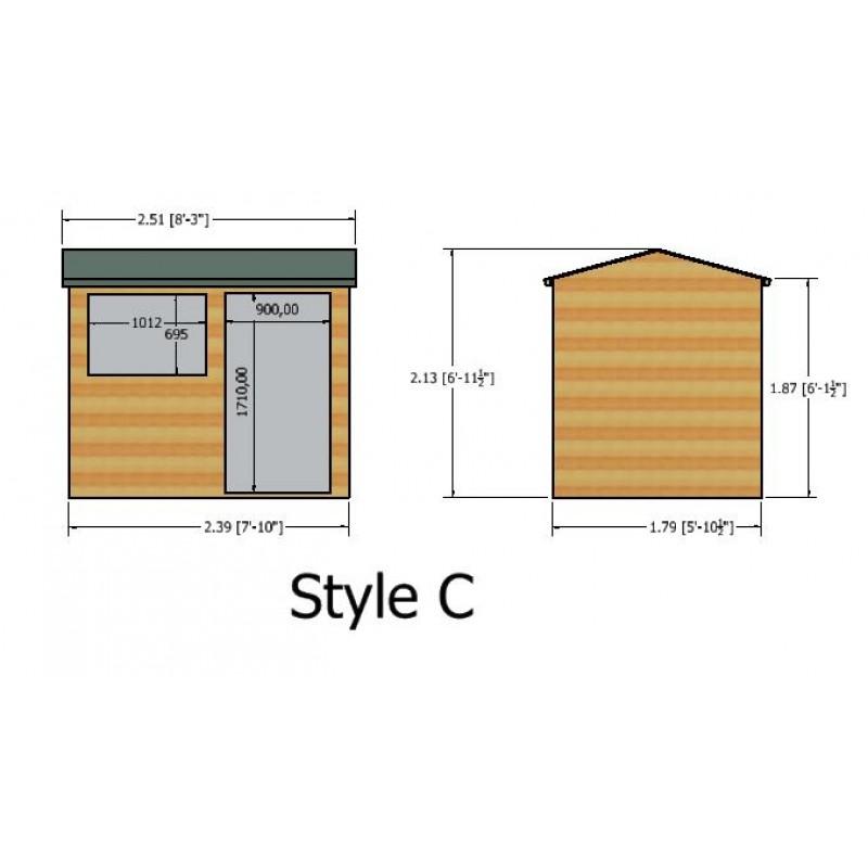 Shire Suffolk garden shed – image 2