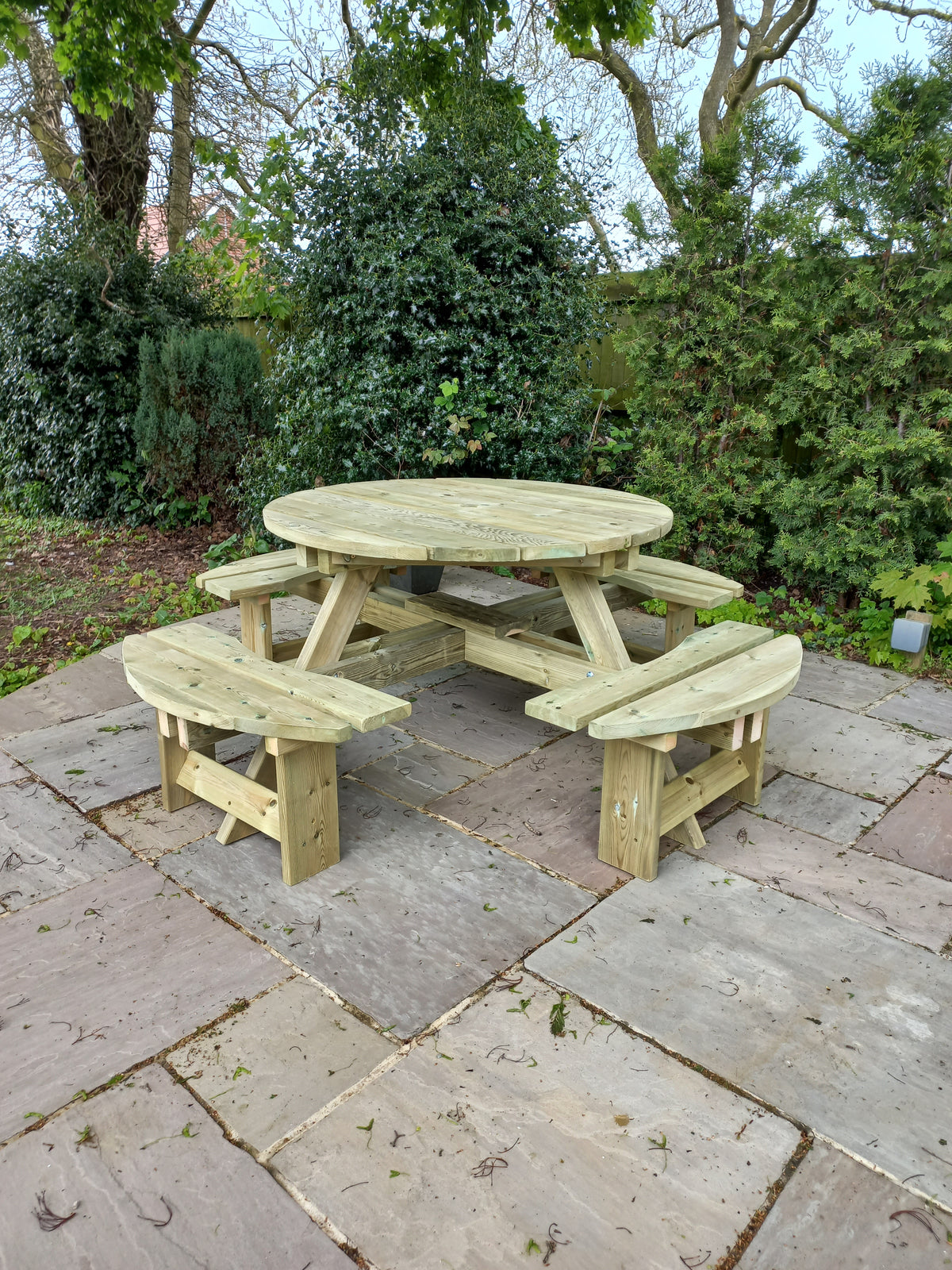 8 Seater Picnic Table – our own Lichfield Garden Buildings range