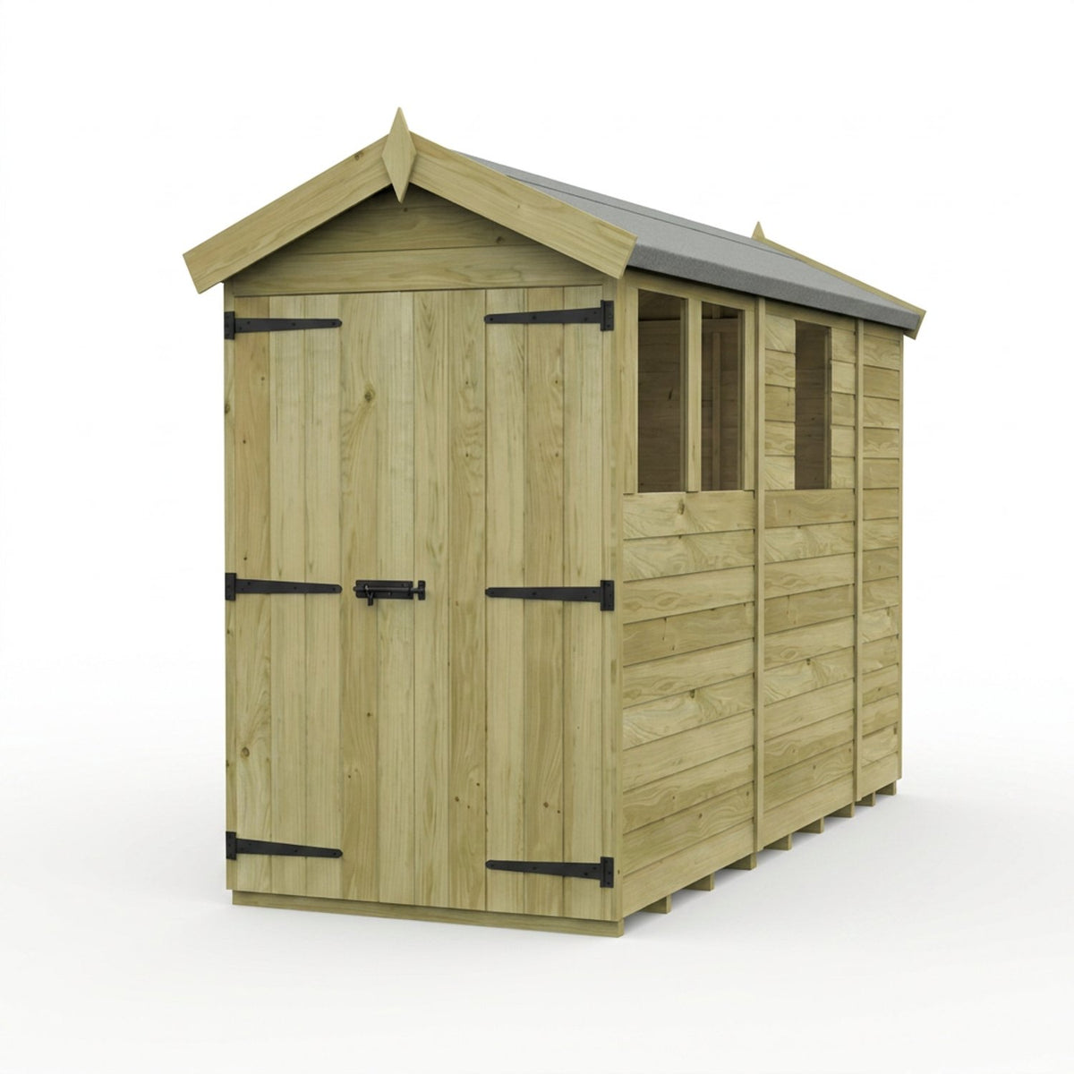 DIY Sheds – Apex Shed – Double Door – view 164