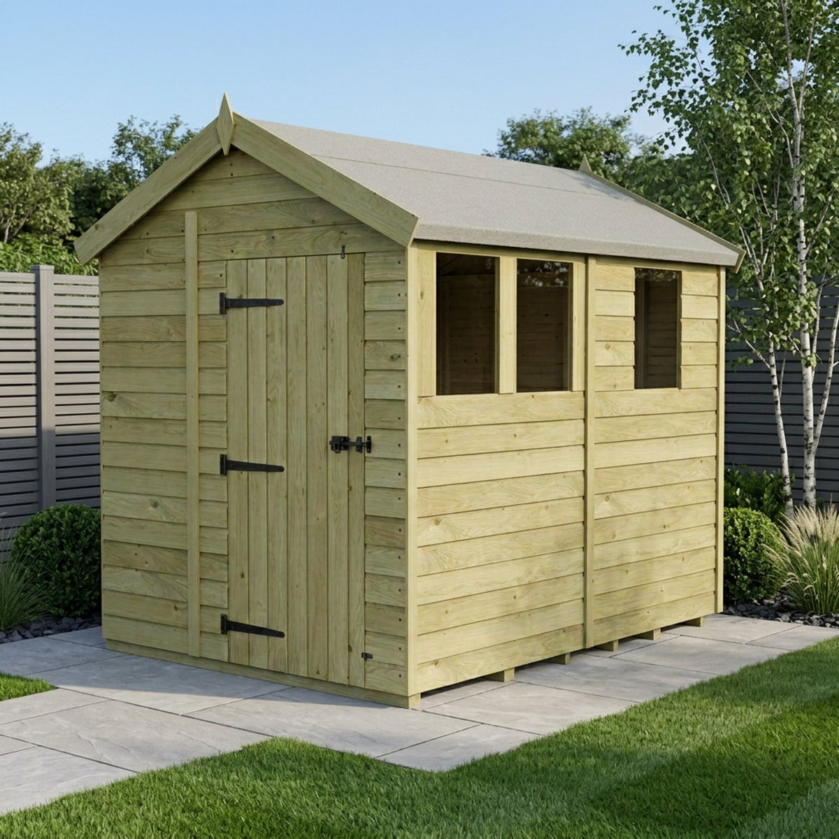 DIY Sheds – Apex Shed – Single Door – view 28