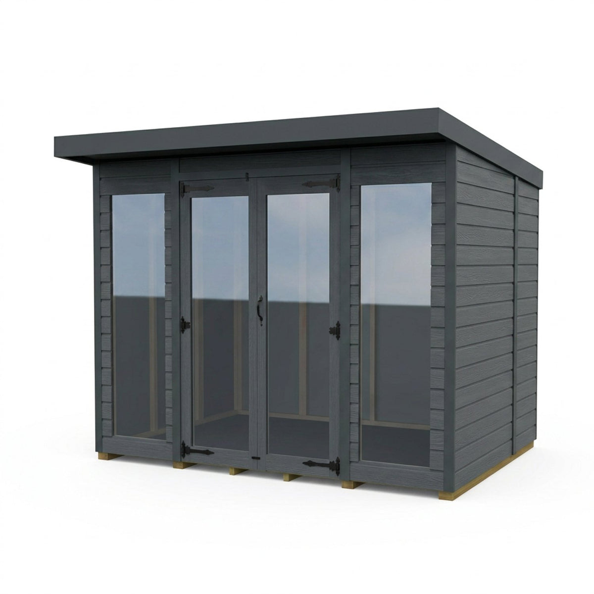 DIY Sheds – Composite Pent Full Height Summer House – view 82