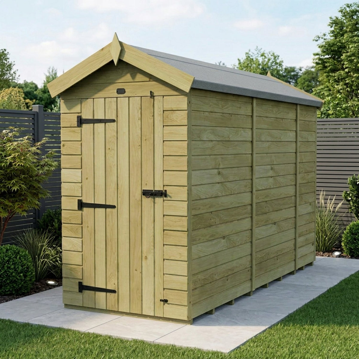DIY Sheds – Apex Shed – Single Door – view 35