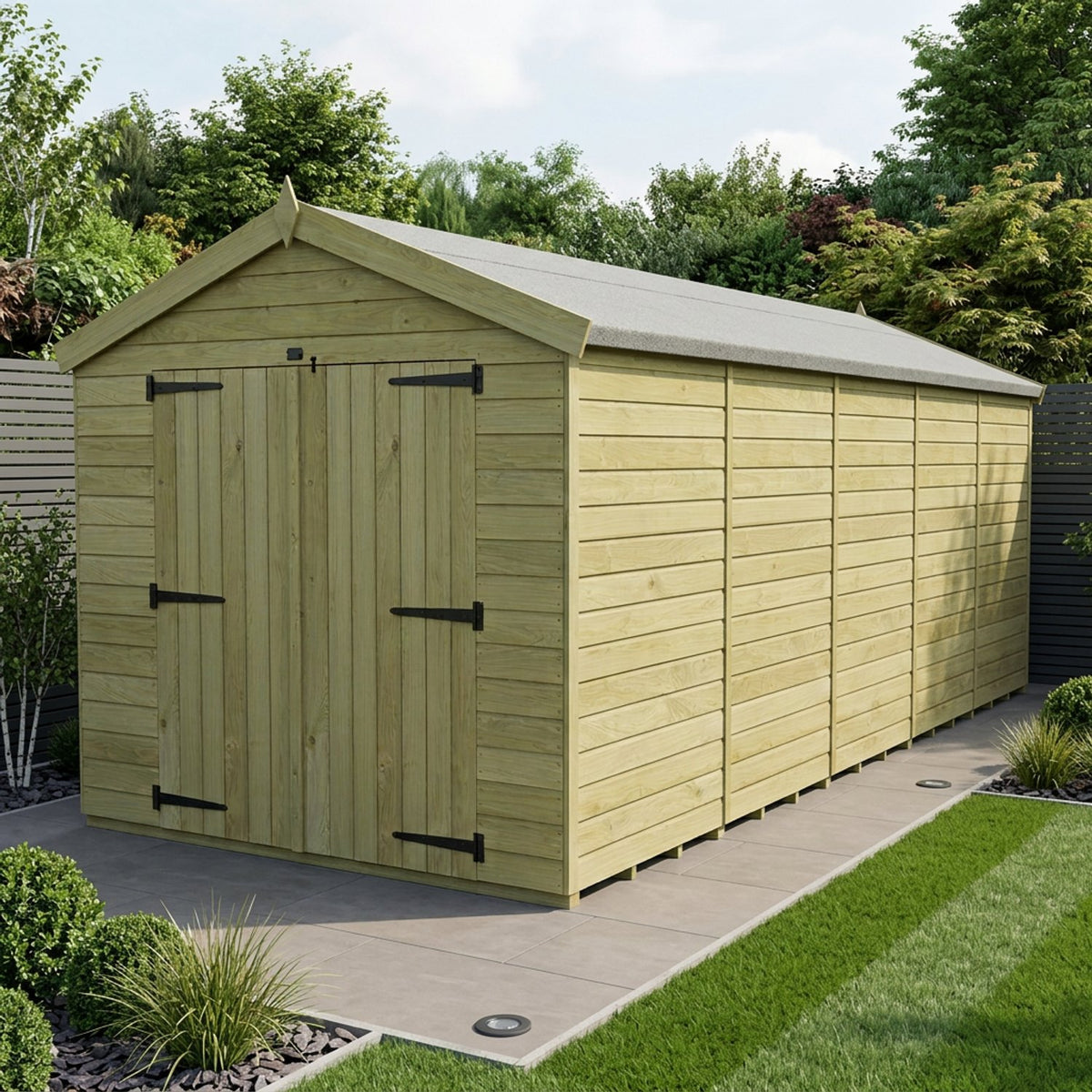 DIY Sheds – Apex Shed – Double Door – view 141