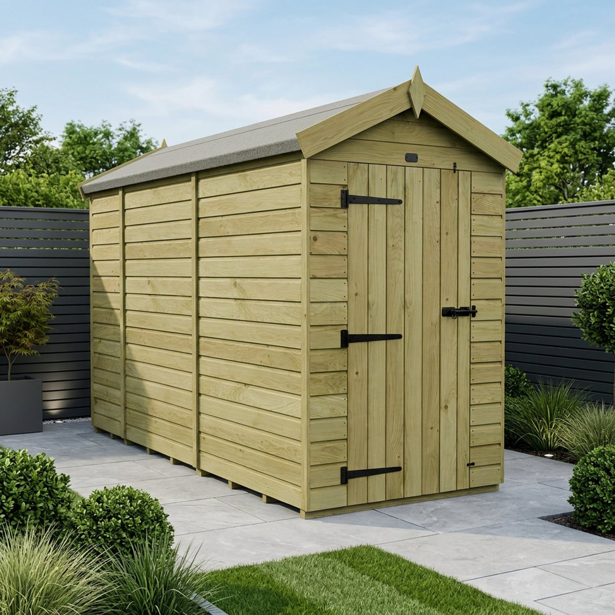 DIY Sheds – Apex Shed – Single Door – view 65