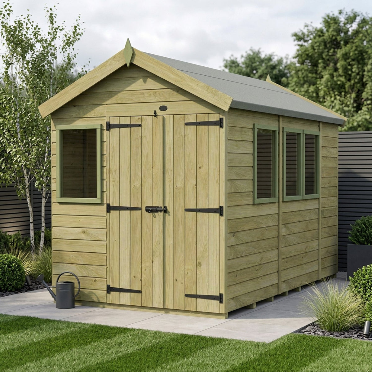 DIY Sheds – Apex Shed – Double Door – view 54