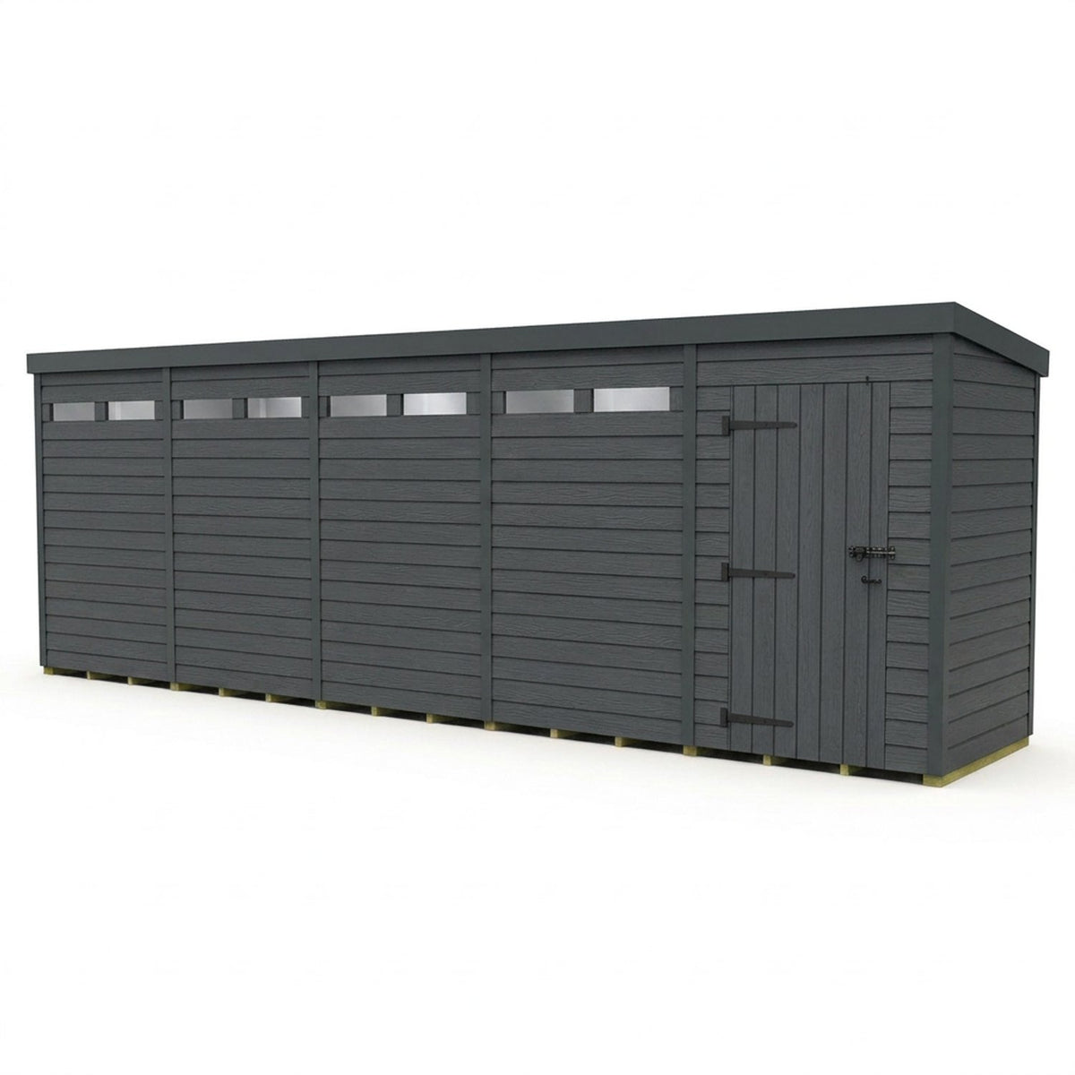 DIY Sheds – Composite Pent Security Shed – view 71