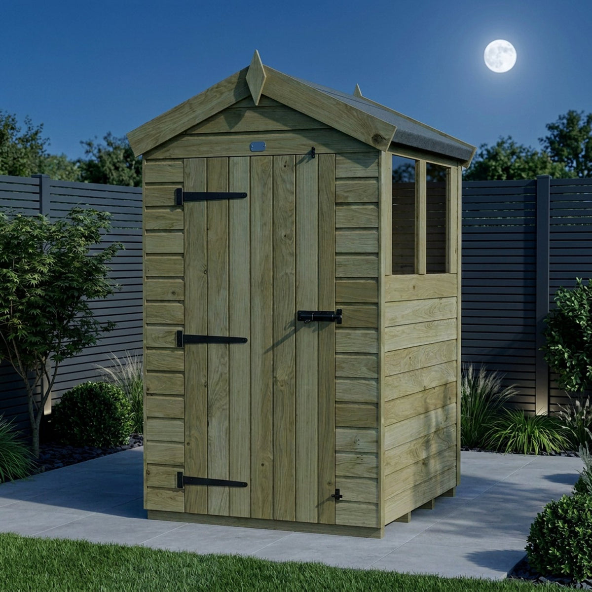 DIY Sheds – Apex Shed – Single Door – view 56