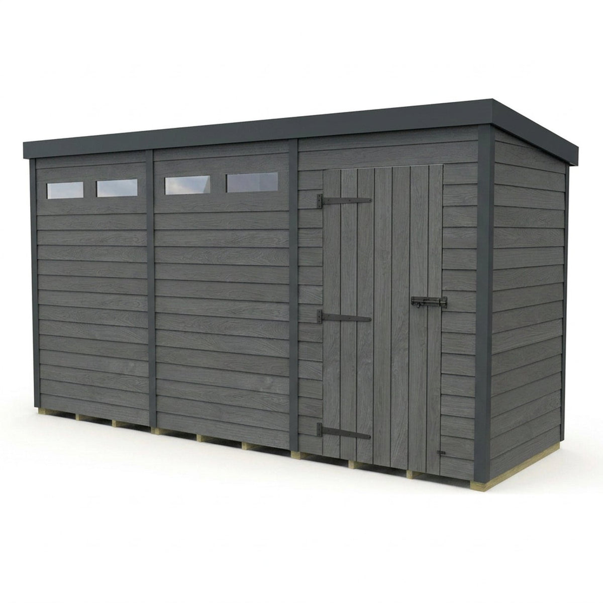 DIY Sheds – Composite Pent Security Shed – view 21