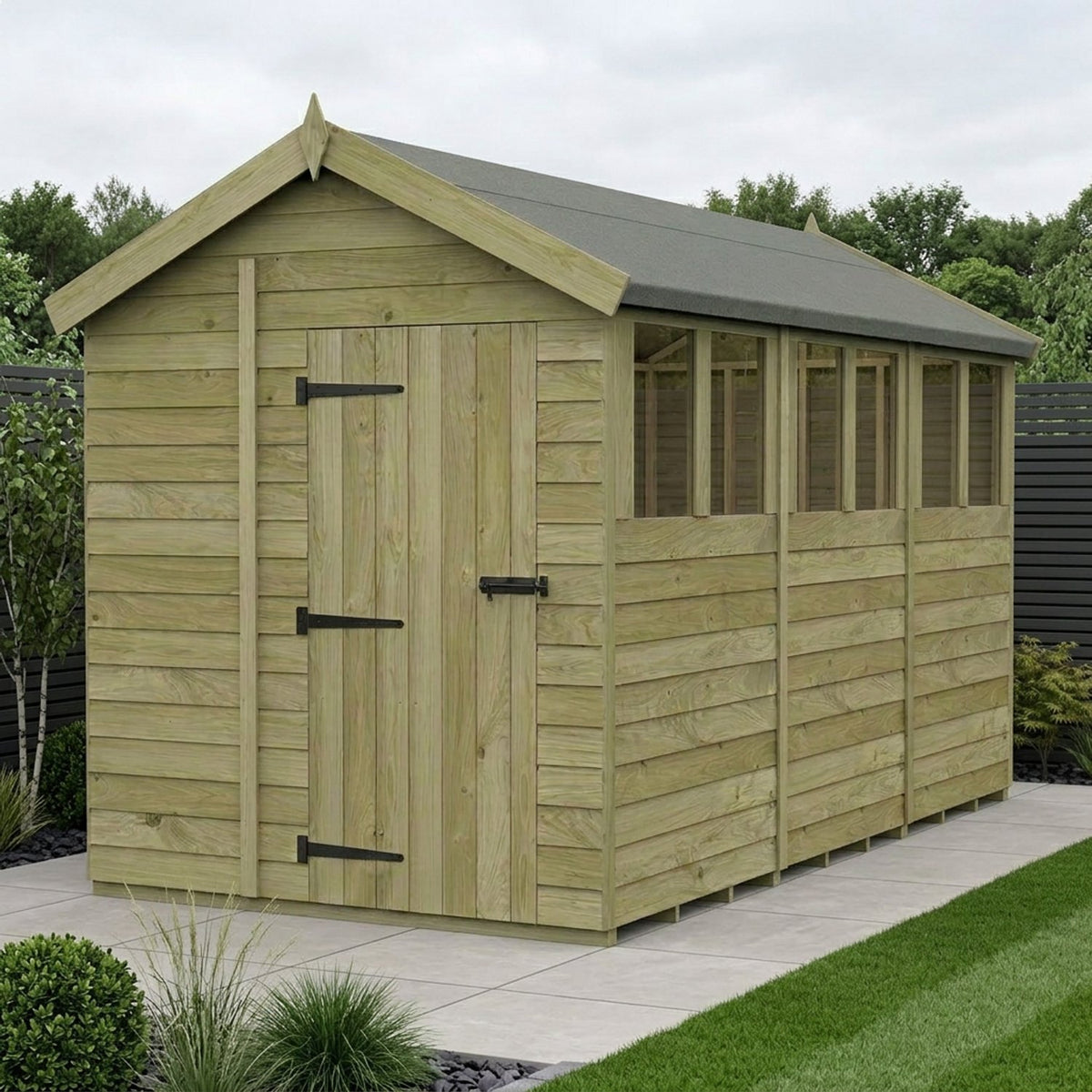DIY Sheds – Apex Shed – Single Door – view 106