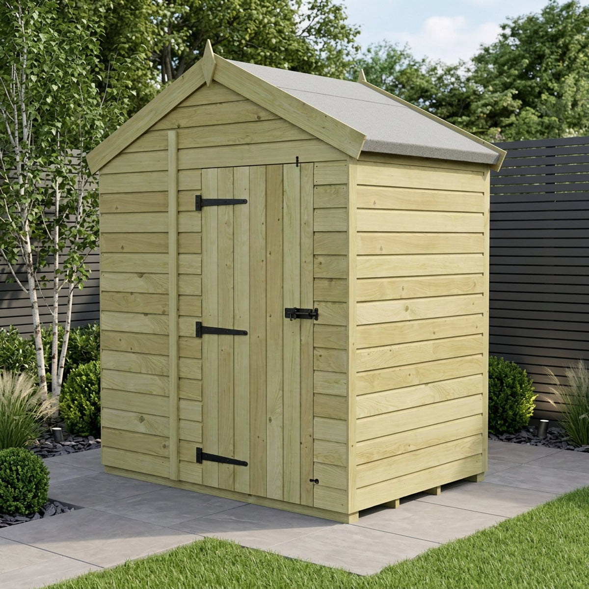 DIY Sheds – Apex Shed – Single Door – view 157