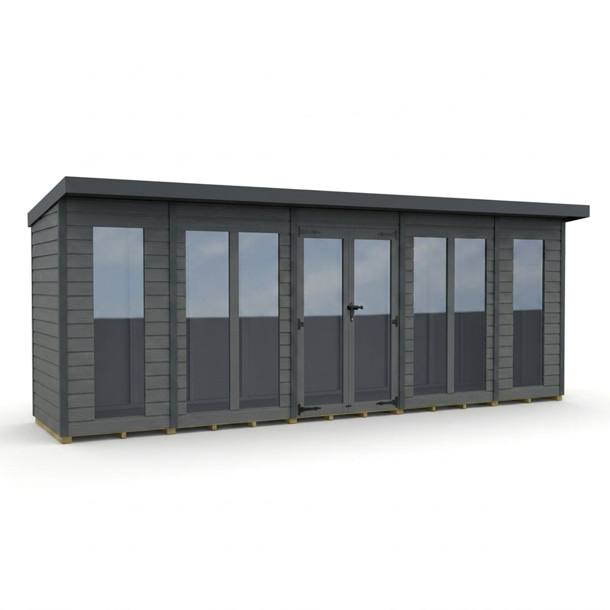 DIY Sheds – Composite Pent Full Height Summer House – view 58