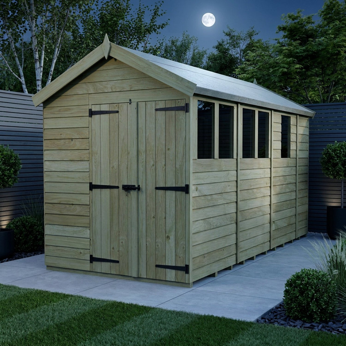 DIY Sheds – Apex Shed – Double Door – view 94
