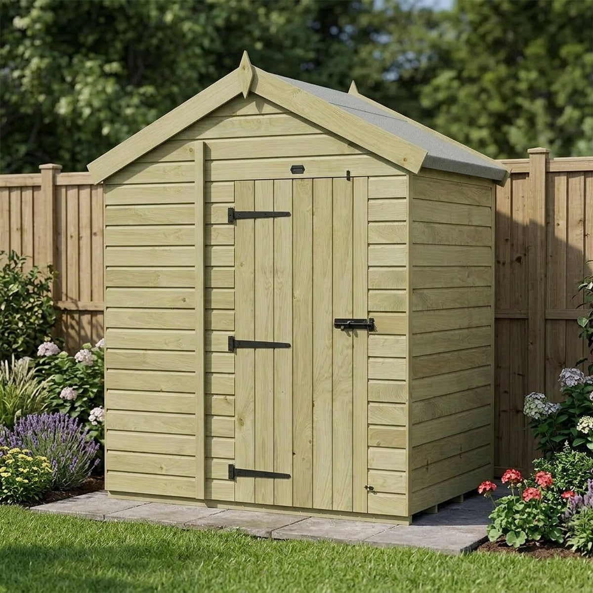 DIY Sheds – Apex Shed – Single Door – view 59