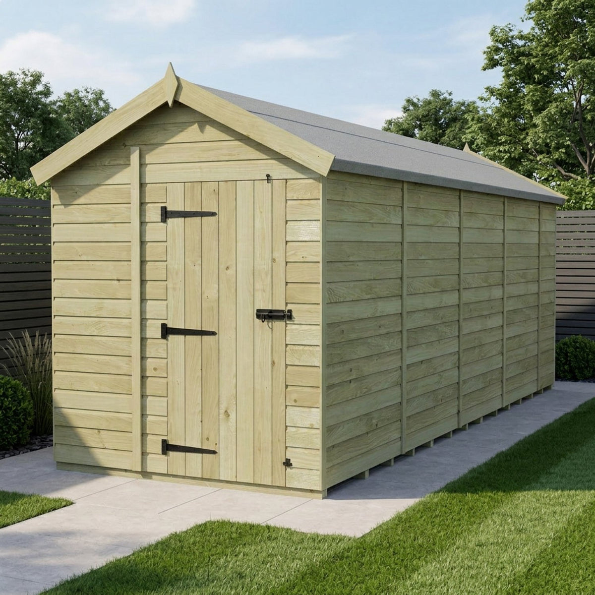 DIY Sheds – Apex Shed – Single Door – view 117