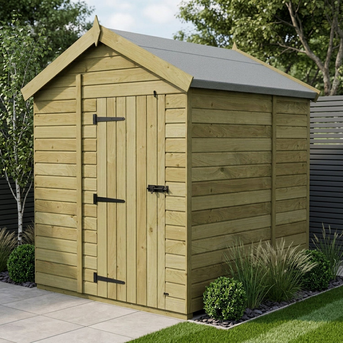 DIY Sheds – Apex Shed – Single Door – view 125