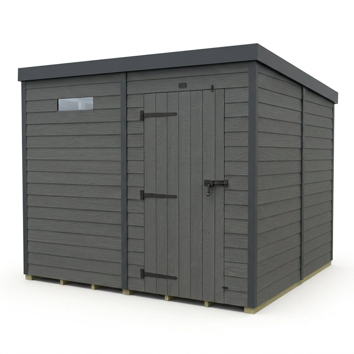 DIY Sheds – Composite Pent Security Shed – view 105