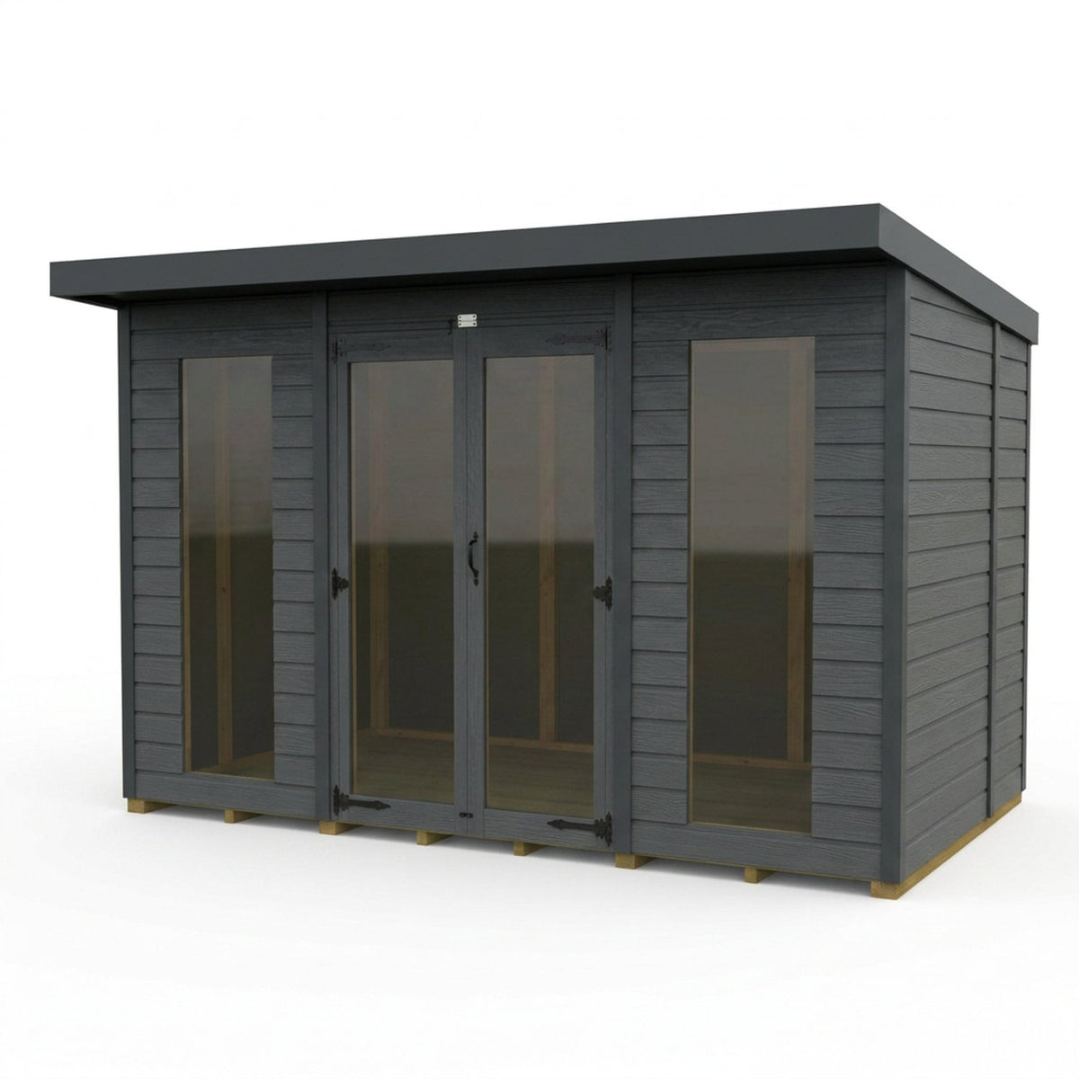 DIY Sheds – Composite Pent Full Height Summer House – view 116