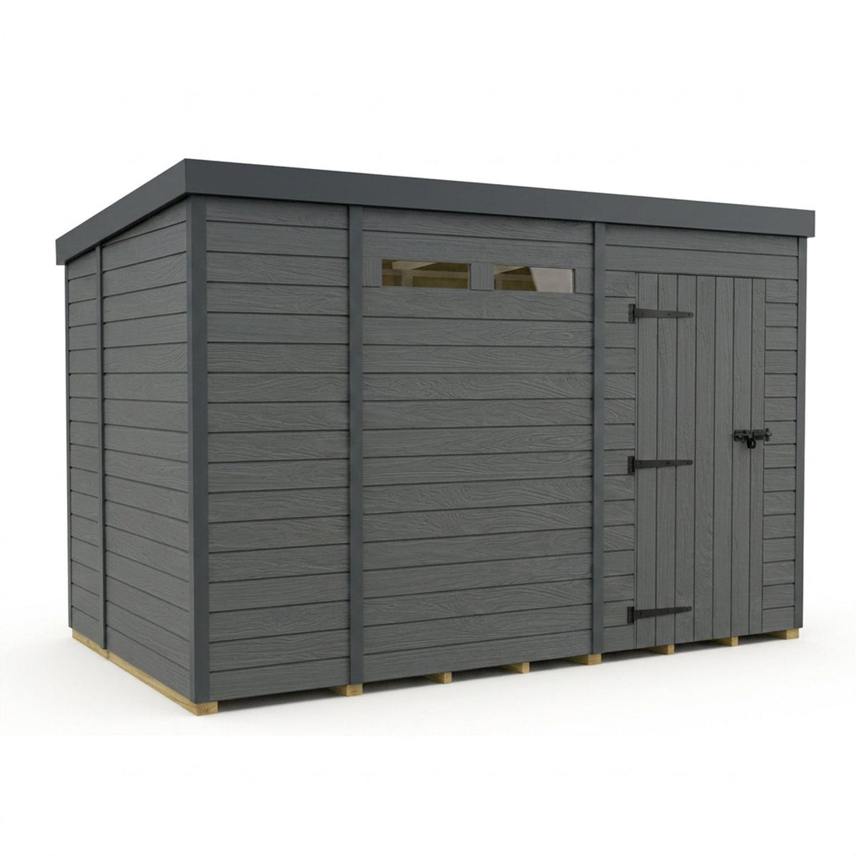 DIY Sheds – Composite Pent Security Shed