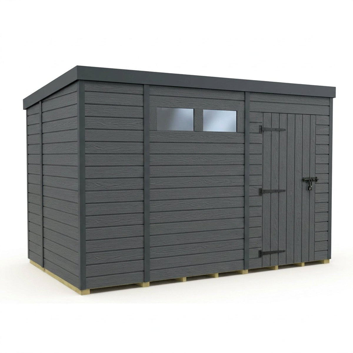 DIY Sheds – Composite Pent Security Shed – view 11