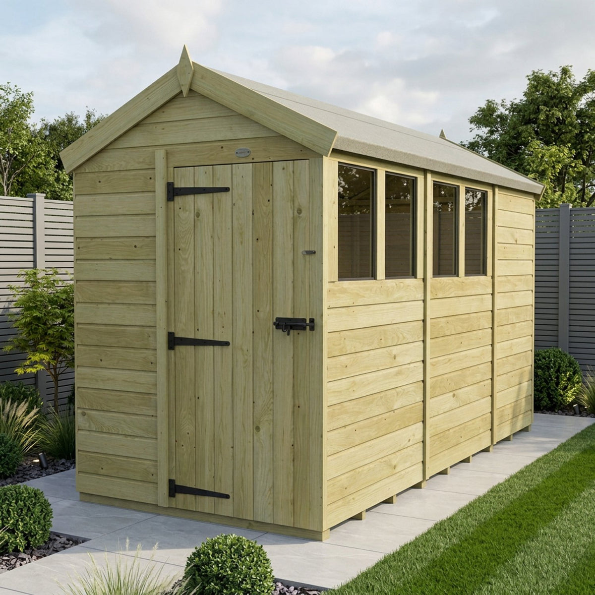 DIY Sheds – Apex Shed – Single Door – view 70