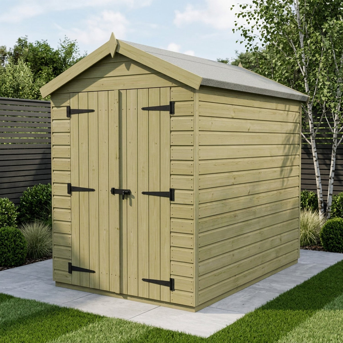 DIY Sheds – Apex Shed – Double Door – view 47