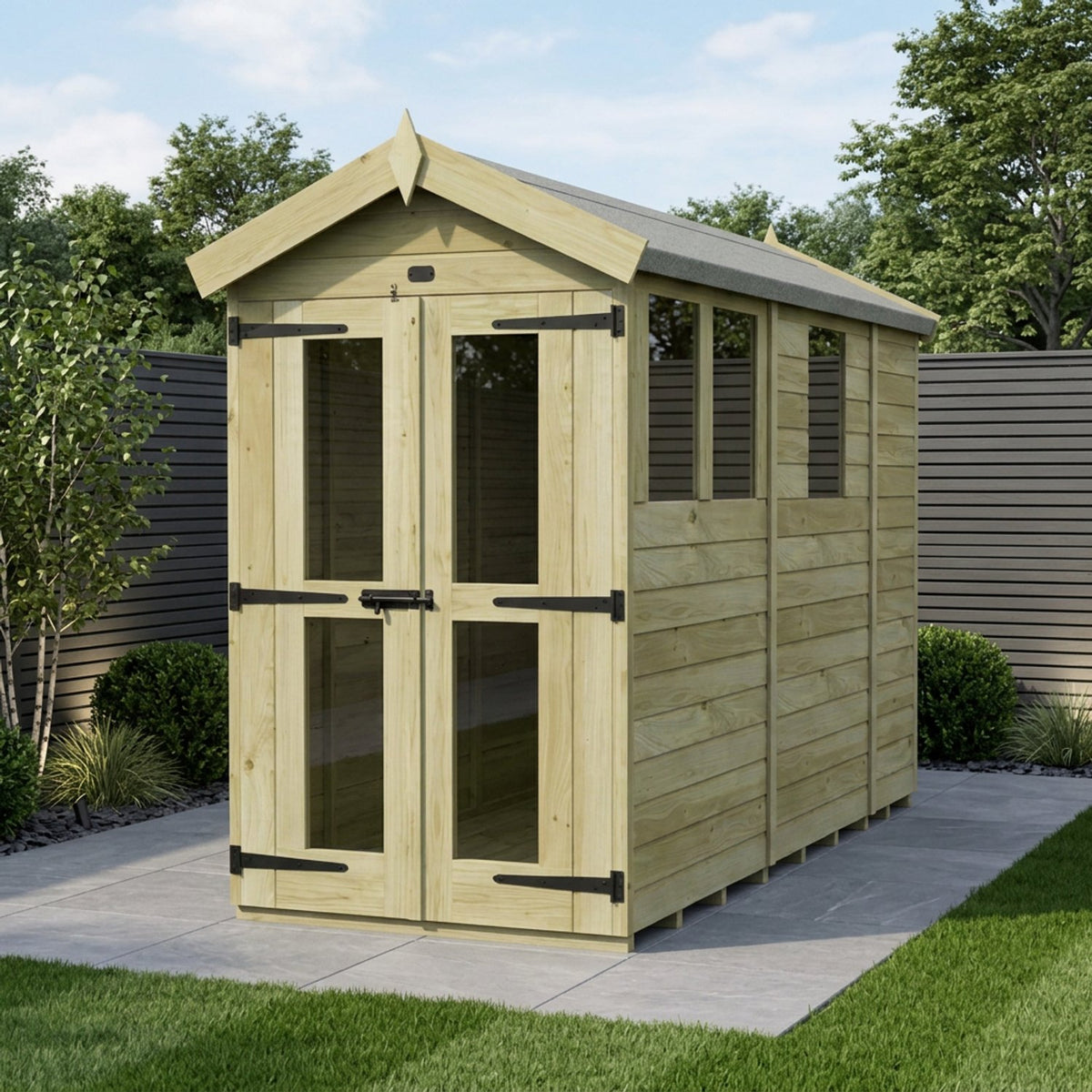 DIY Sheds – Apex Shed – Single Door