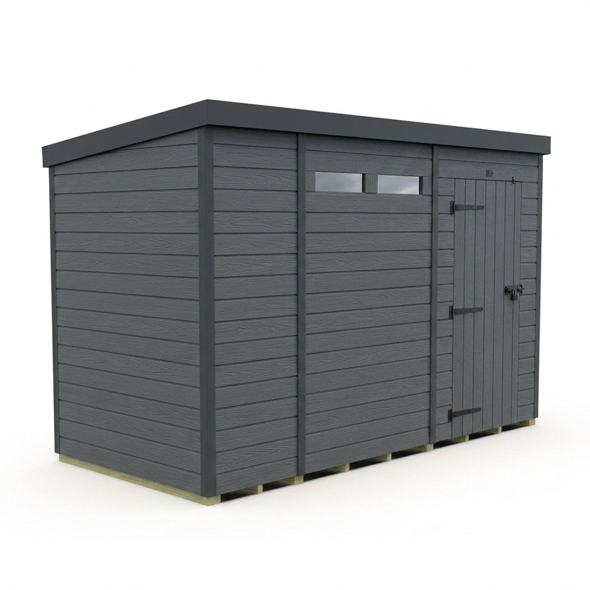 DIY Sheds – Composite Pent Security Shed