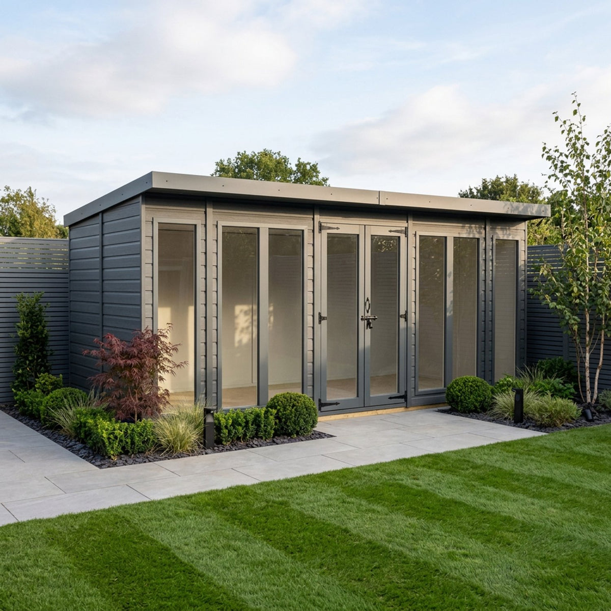 DIY Sheds – Composite Pent Full Height Summer House – view 40