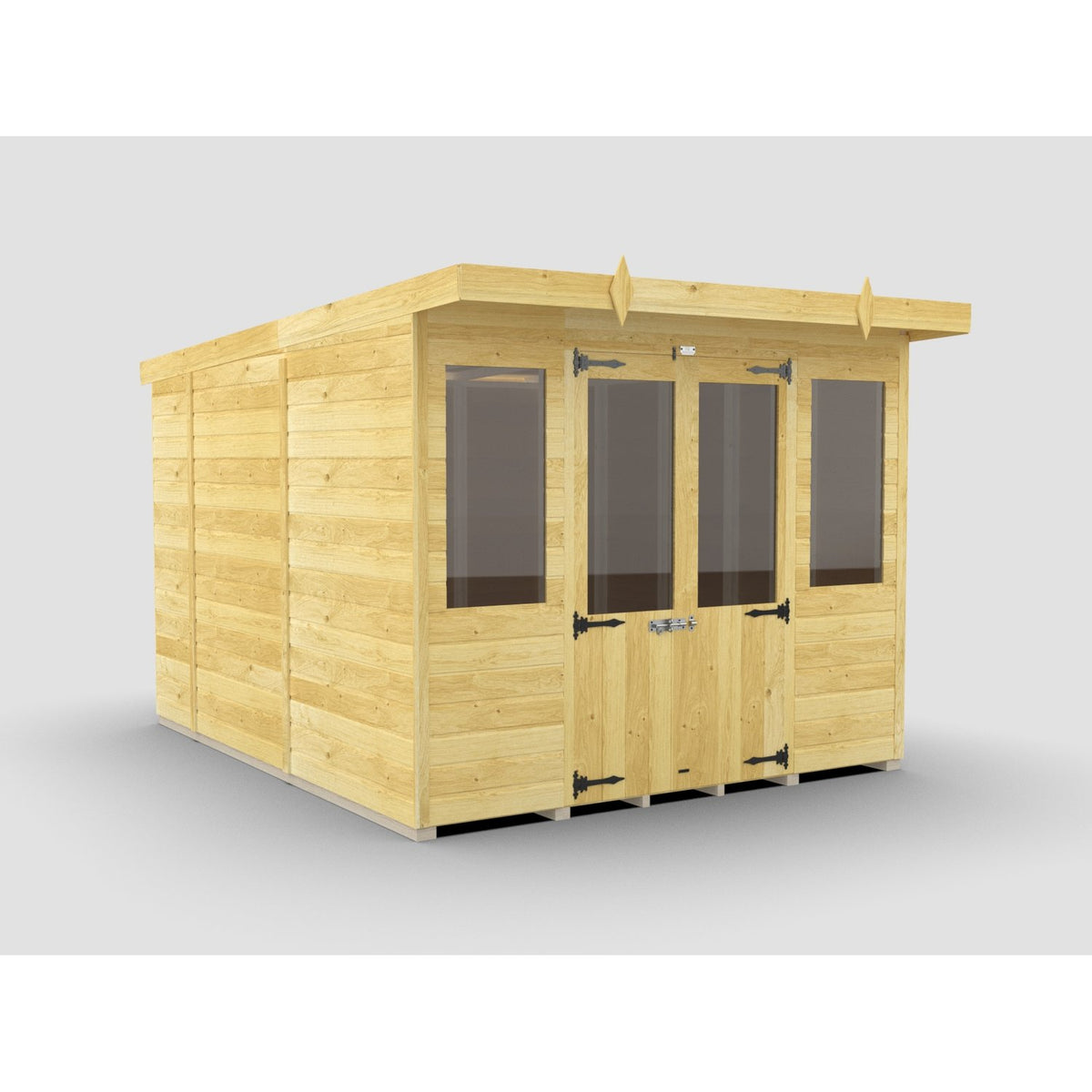 DIY Sheds – Pent Summer House – view 49