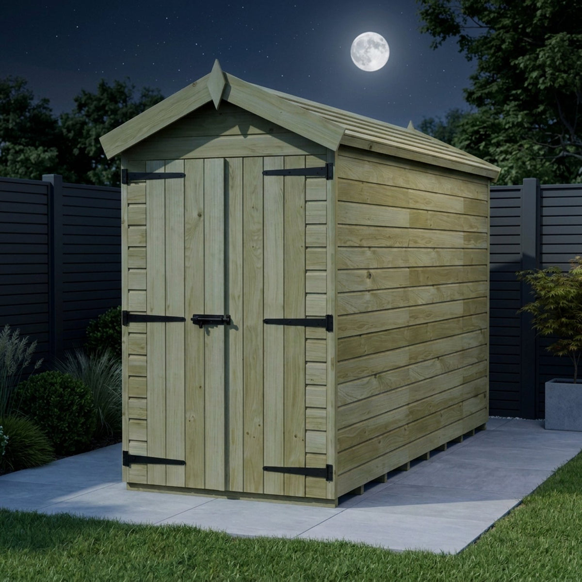 DIY Sheds – Apex Shed – Single Door – view 31
