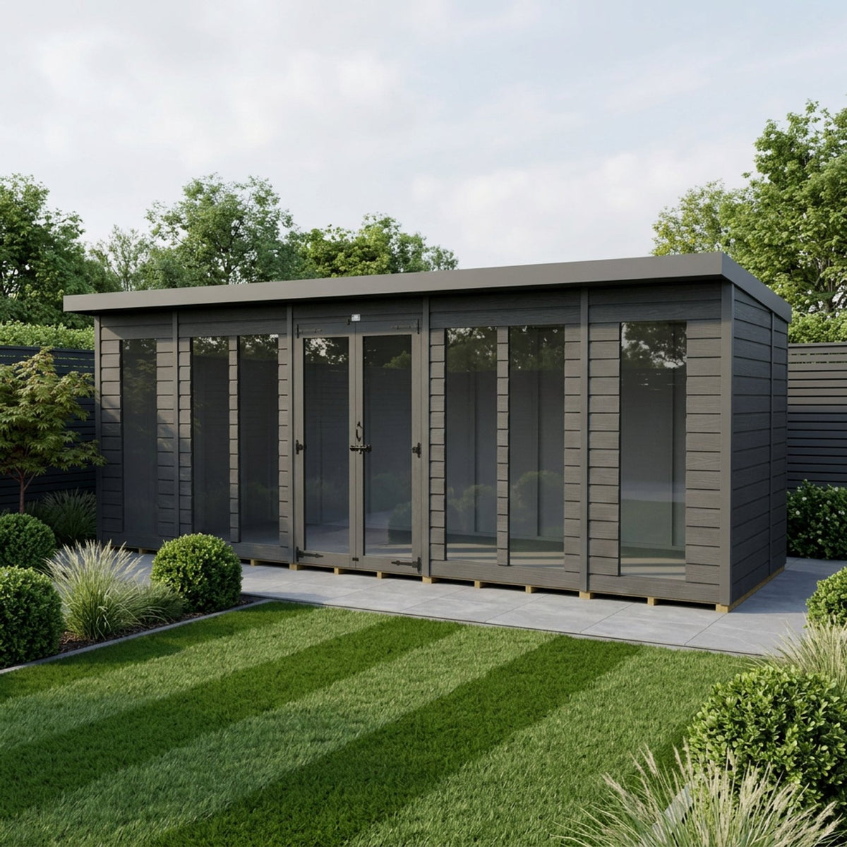 DIY Sheds – Composite Pent Full Height Summer House – view 54