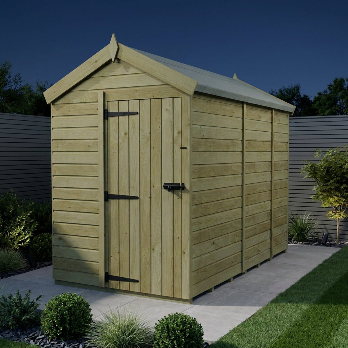 DIY Sheds – Apex Shed – Single Door – view 99