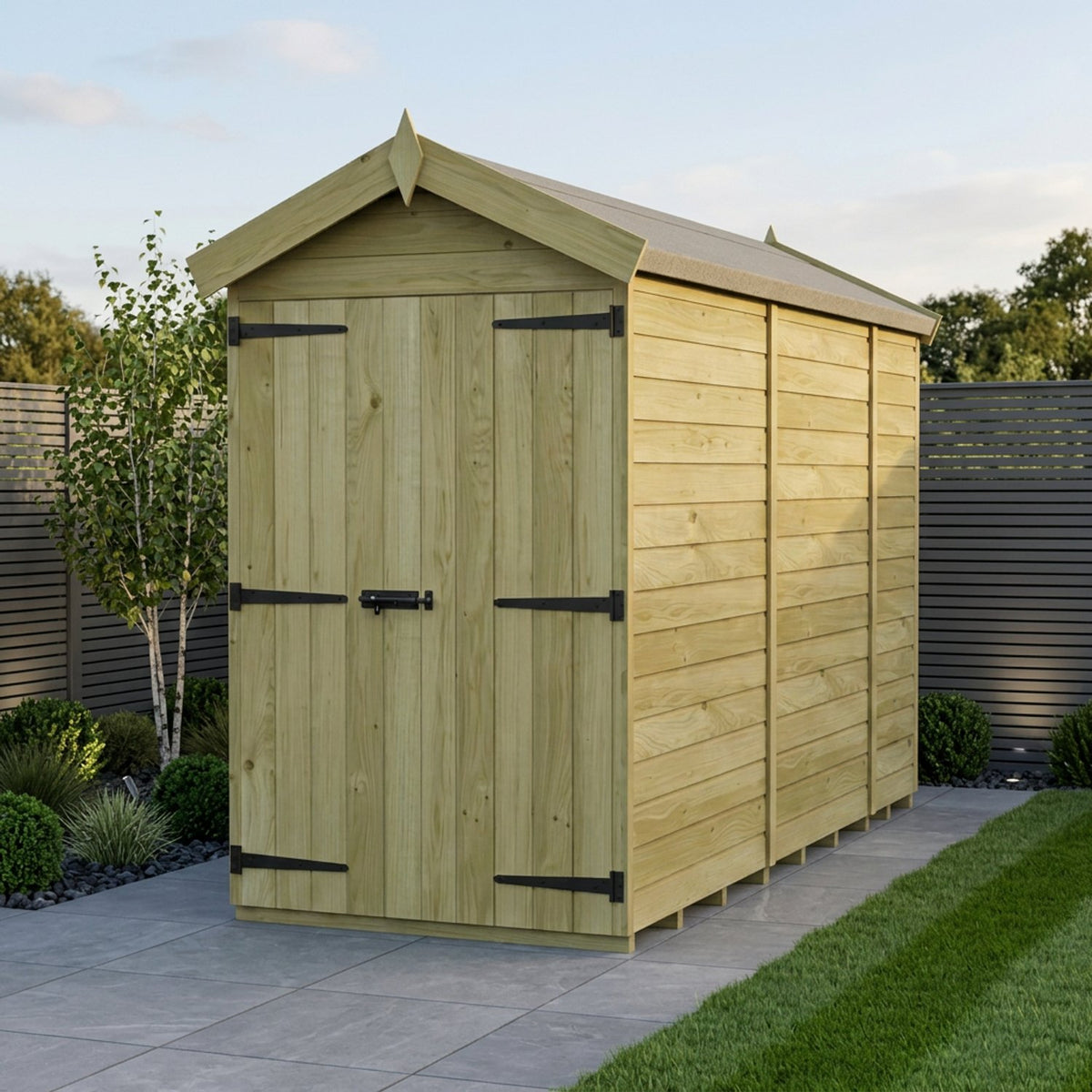 DIY Sheds – Apex Shed – Single Door – view 228