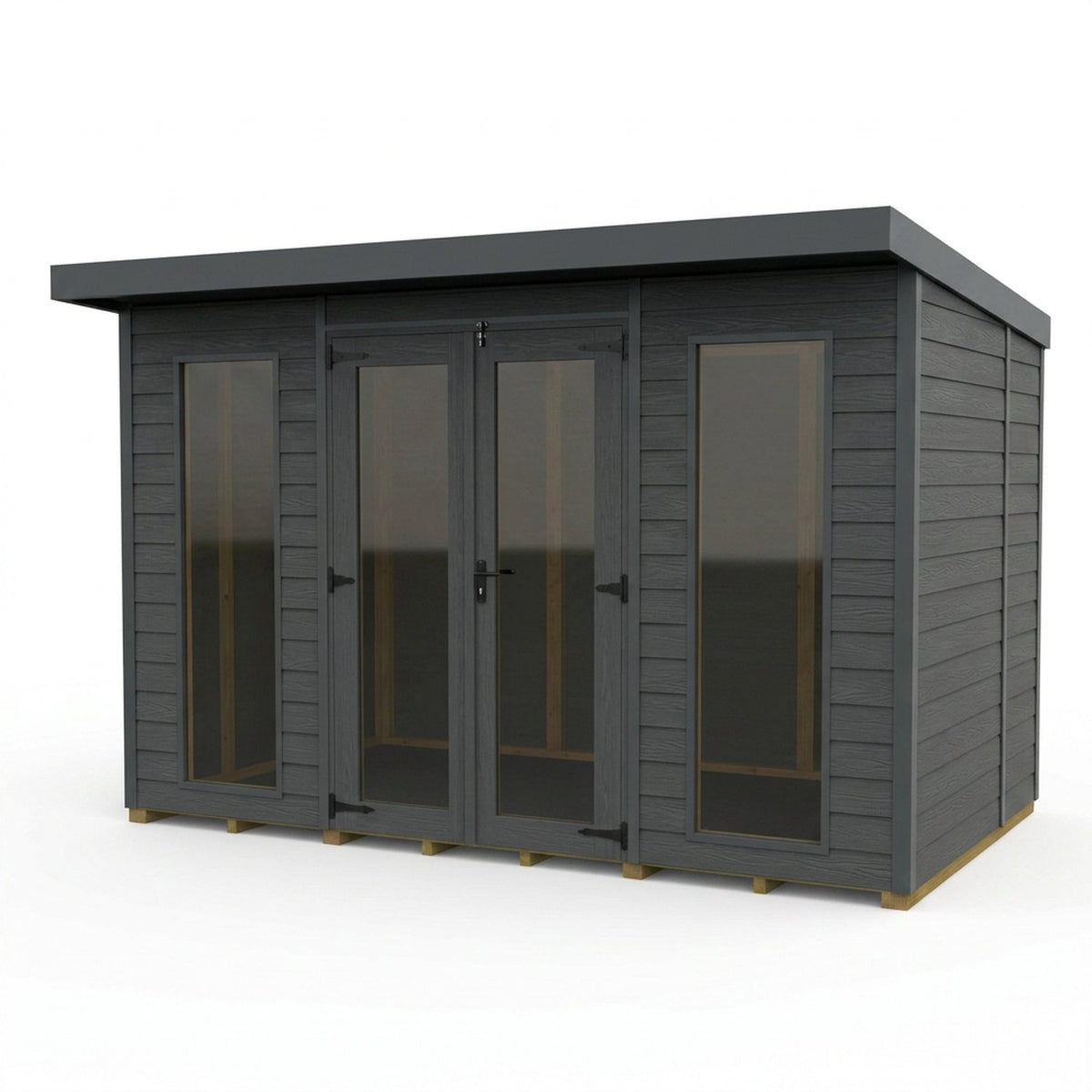DIY Sheds – Composite Pent Full Height Summer House – view 11