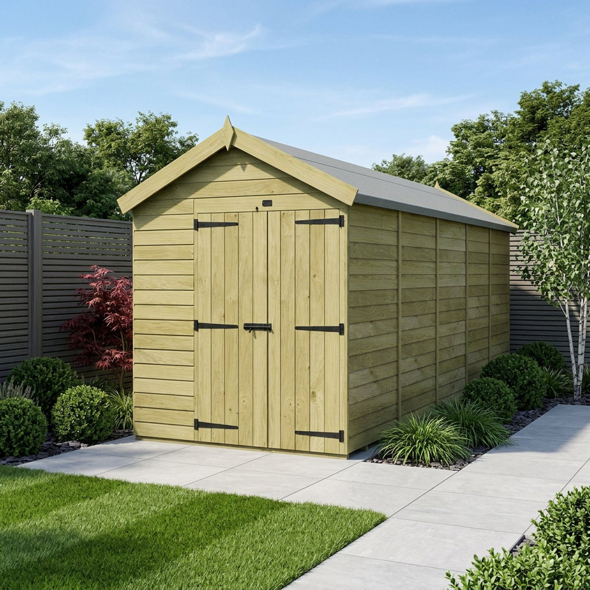 DIY Sheds – Apex Shed – Double Door – view 71