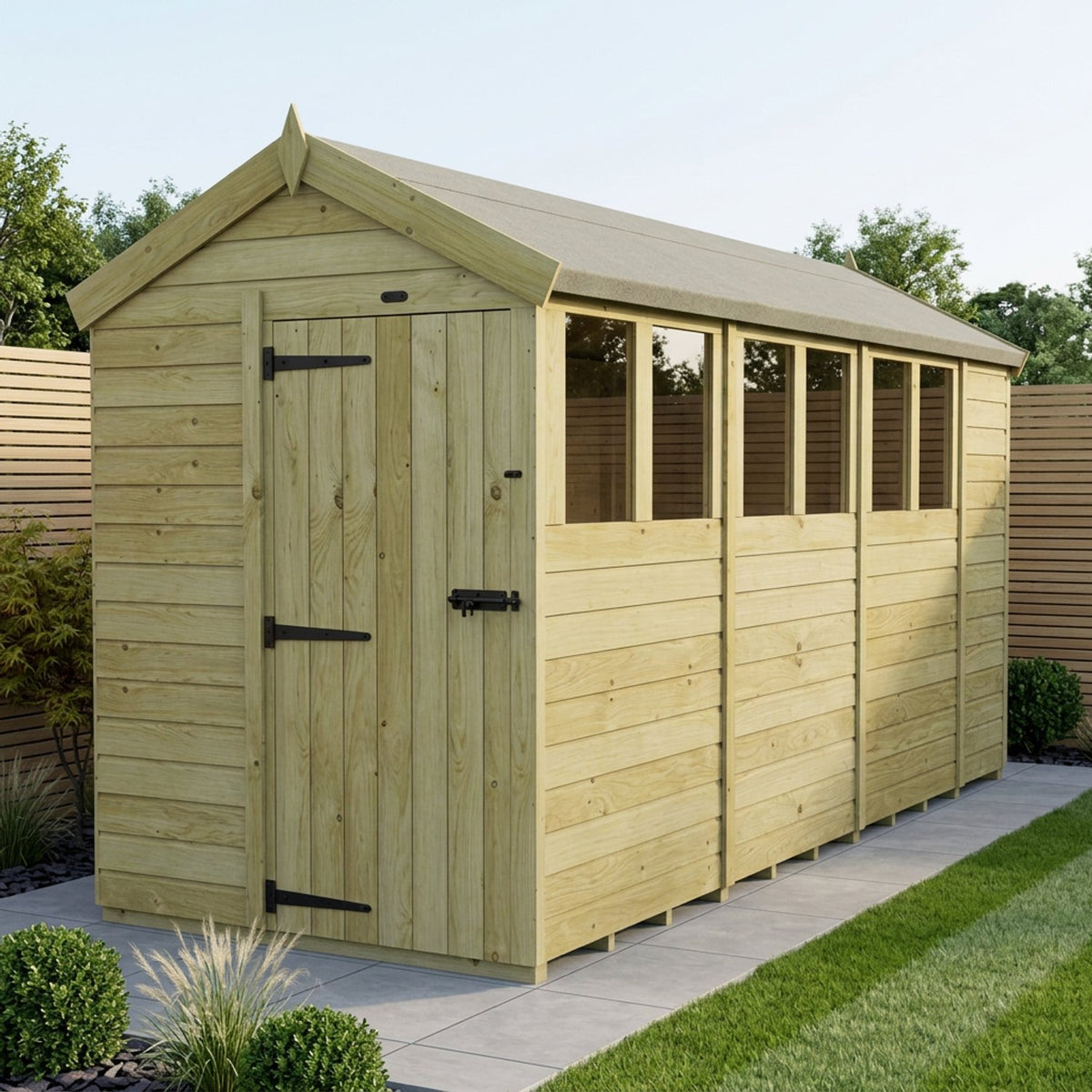 DIY Sheds – Apex Shed – Single Door – view 76