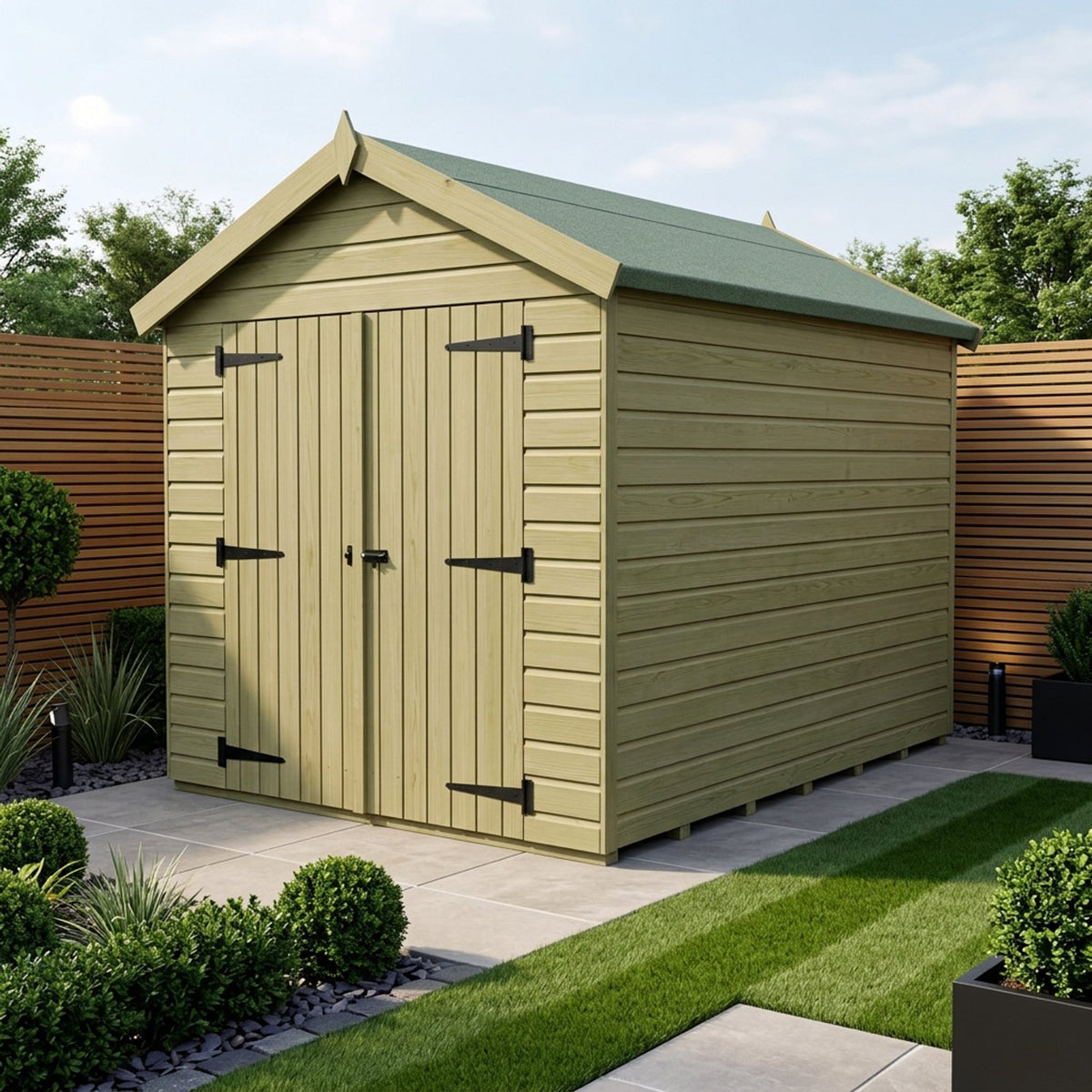 DIY Sheds – Apex Shed – Double Door – view 53
