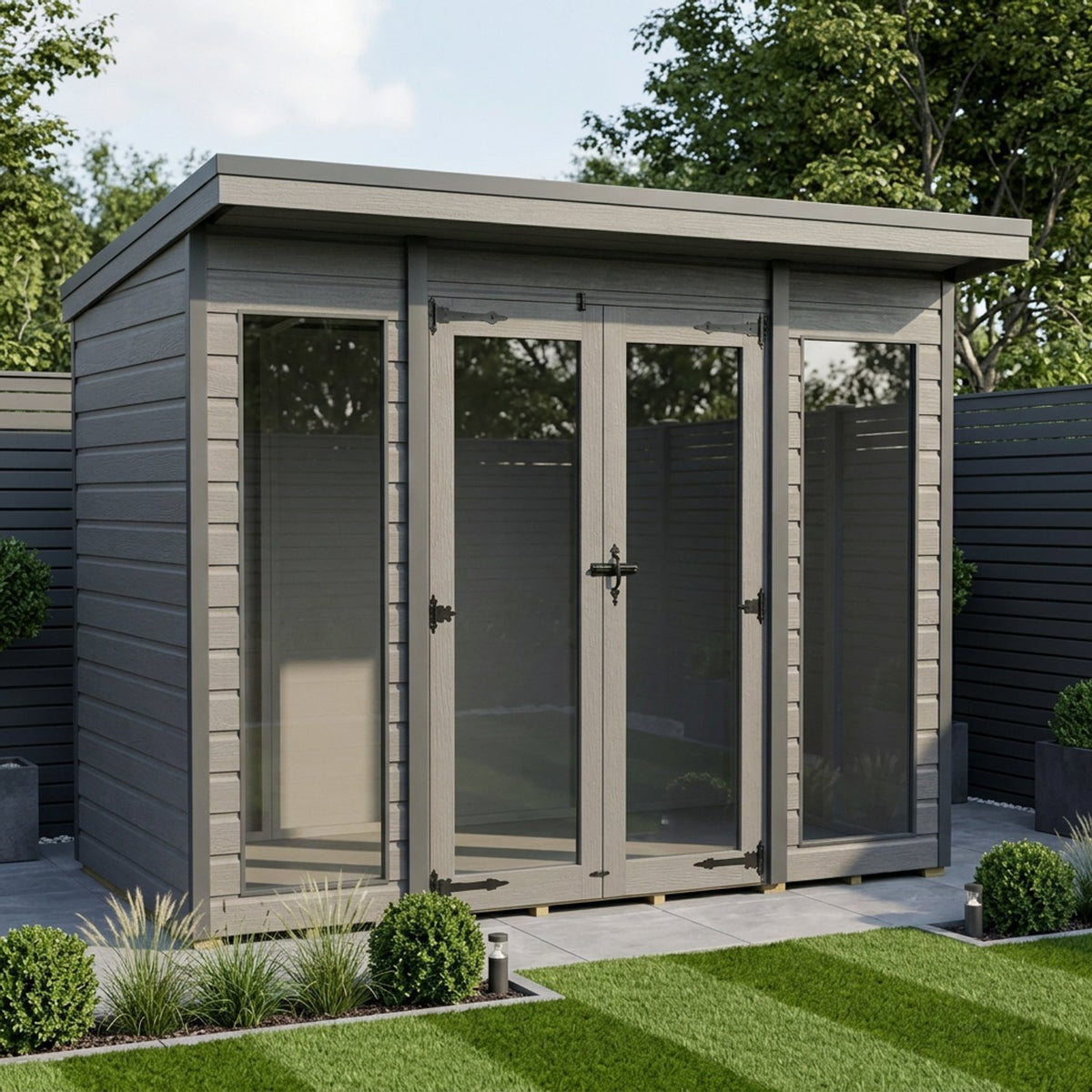 DIY Sheds – Composite Pent Full Height Summer House – view 85