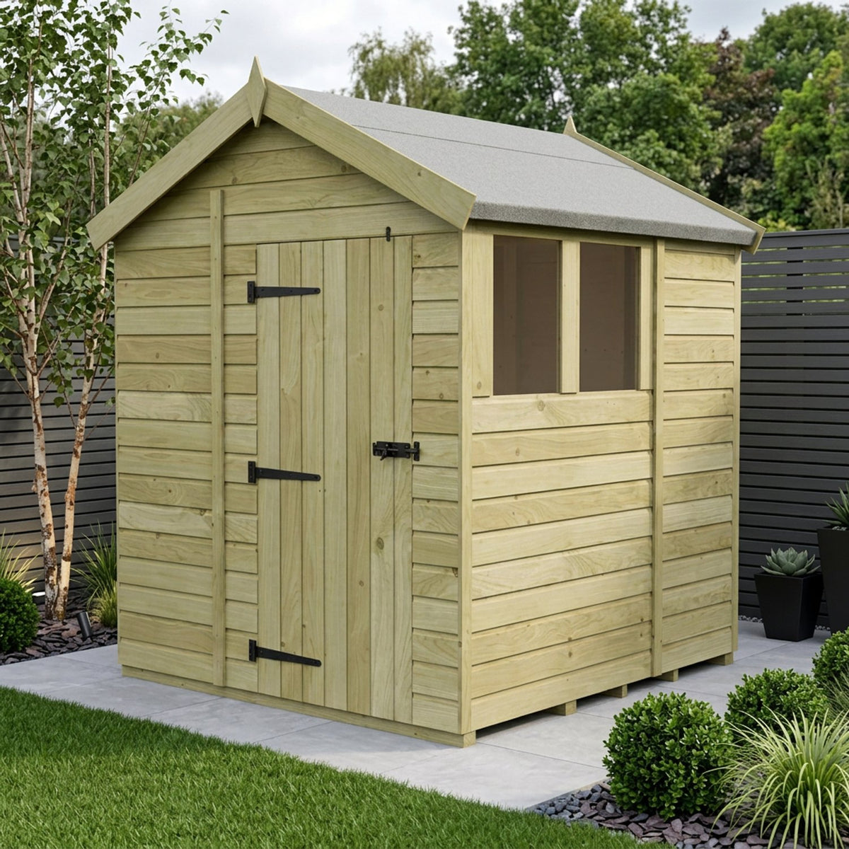 DIY Sheds – Apex Shed – Single Door – view 130