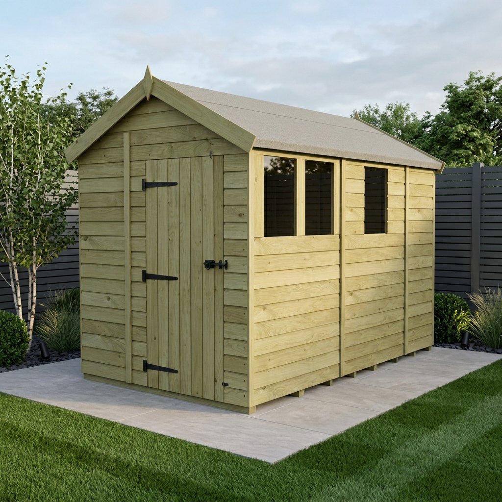 DIY Sheds – Apex Shed – Single Door – view 30