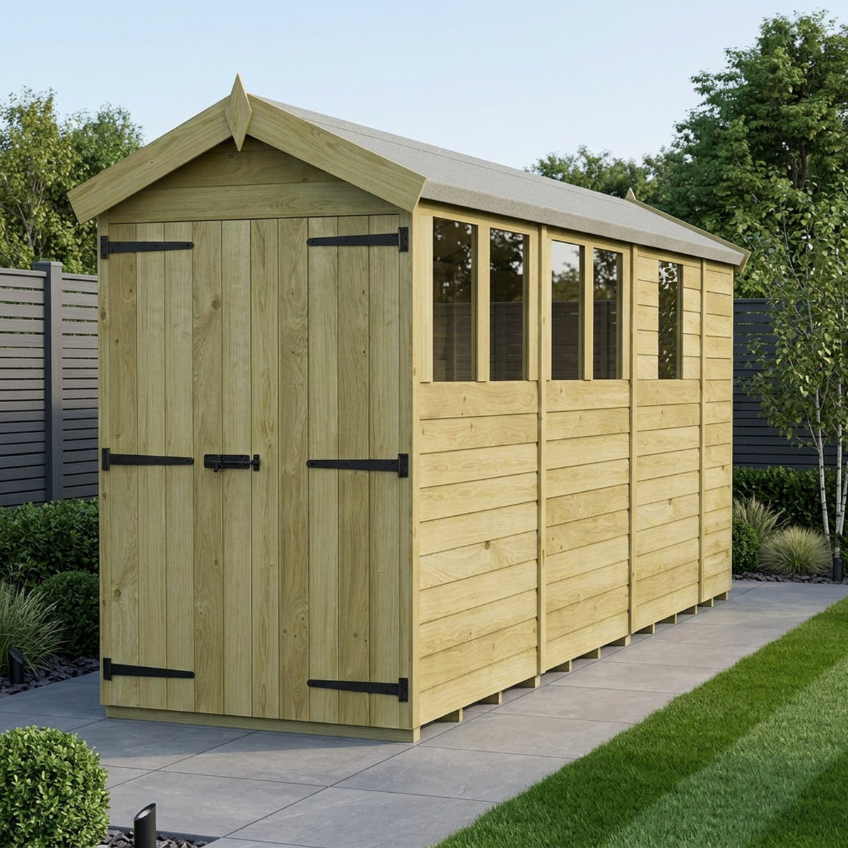 DIY Sheds – Apex Shed – Double Door – view 26