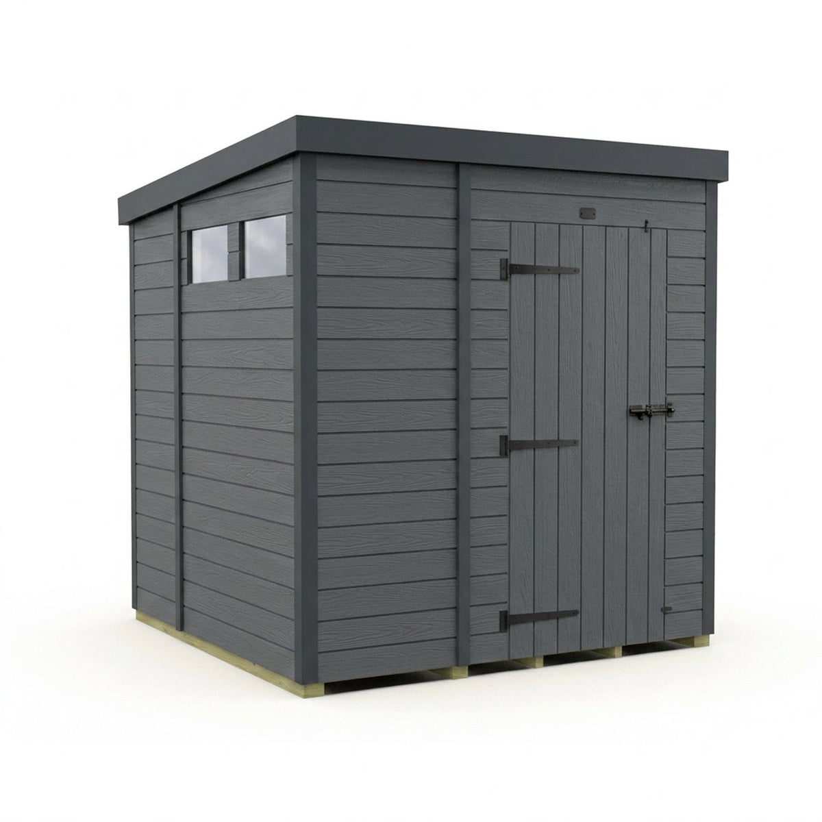 DIY Sheds – Composite Pent Security Shed – view 96