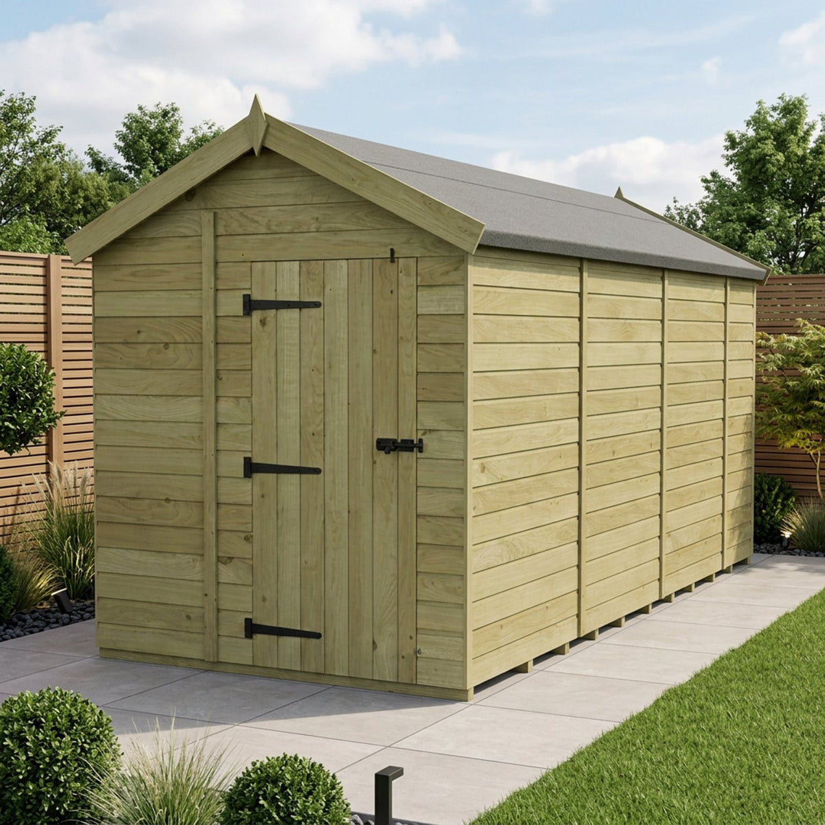DIY Sheds – Apex Shed – Single Door – view 141