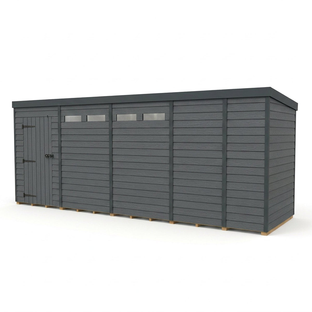 DIY Sheds – Composite Pent Security Shed – view 52