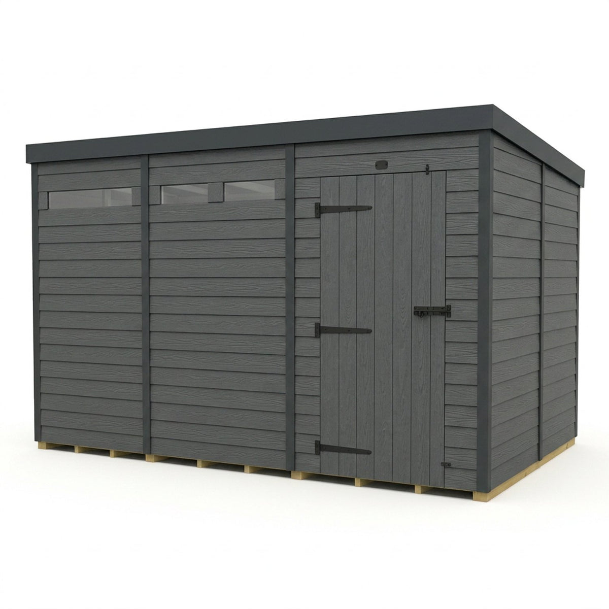 DIY Sheds – Composite Pent Security Shed – view 22