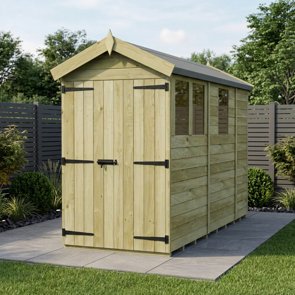DIY Sheds – Apex Shed – Single Door – view 32