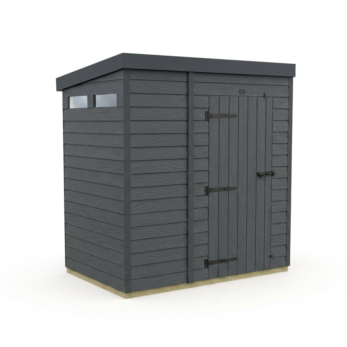 DIY Sheds – Composite Pent Security Shed – view 92