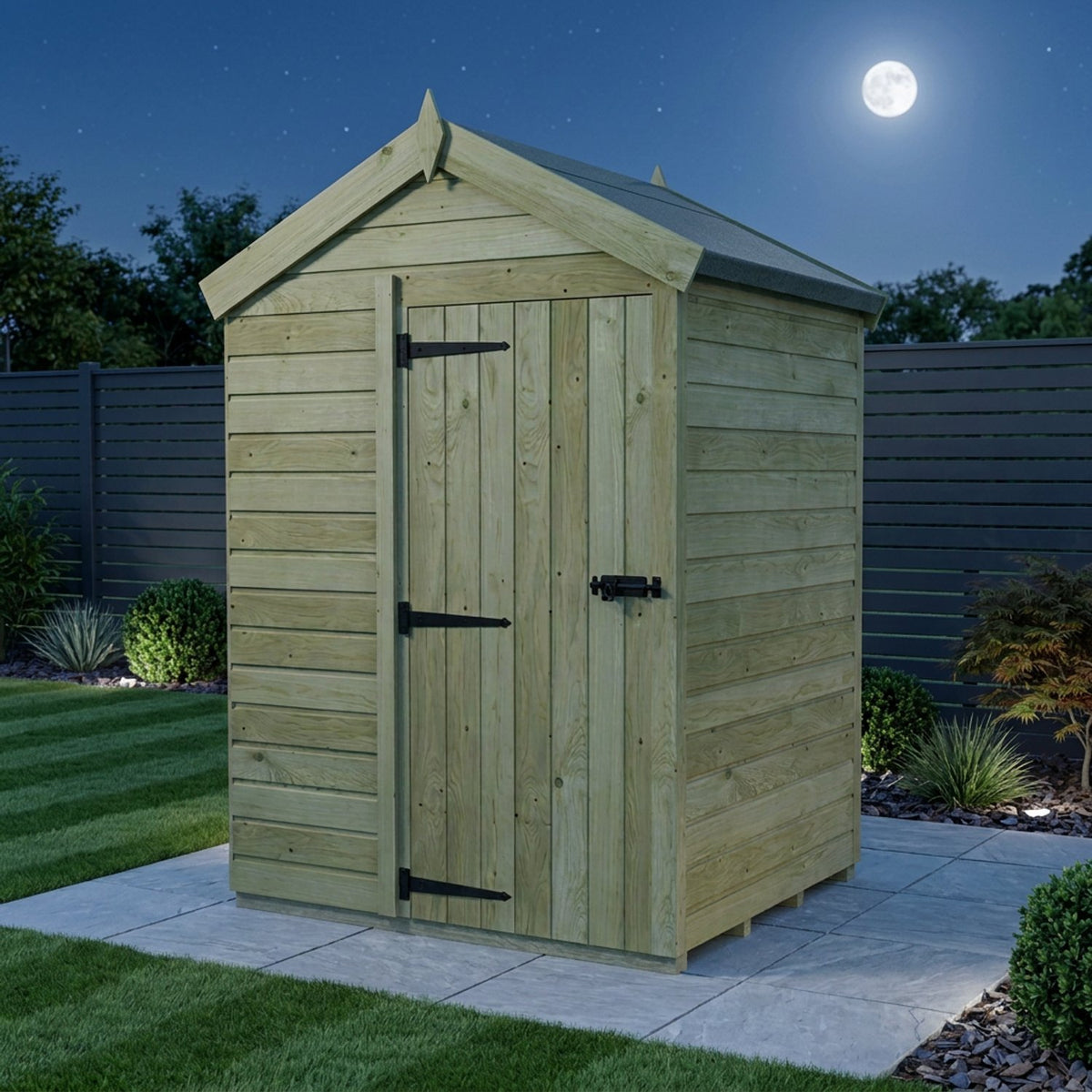 DIY Sheds – Apex Shed – Single Door – view 89