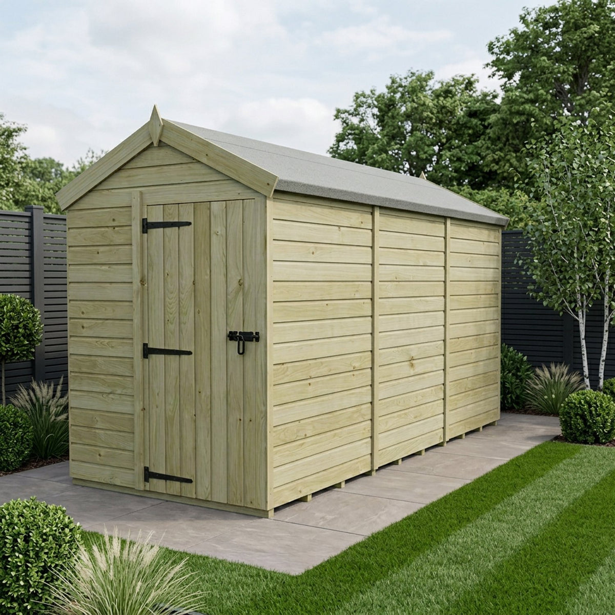 DIY Sheds – Apex Shed – Single Door – view 83